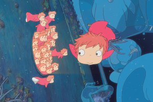 Ponyo on the Cliff by the Sea